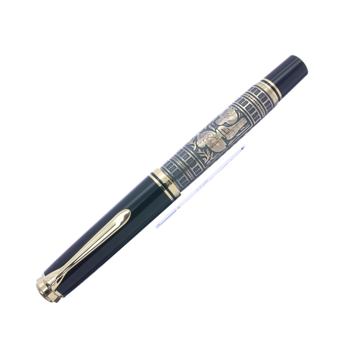 美品 ペリカン 万年筆 リミテッド エボリューション・オブ・スクリプト M