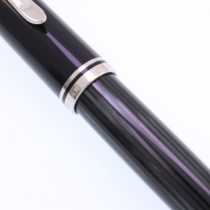 中古)Pelikan ペリカン 万年筆 スーベレーン M805 ブラックストライプ