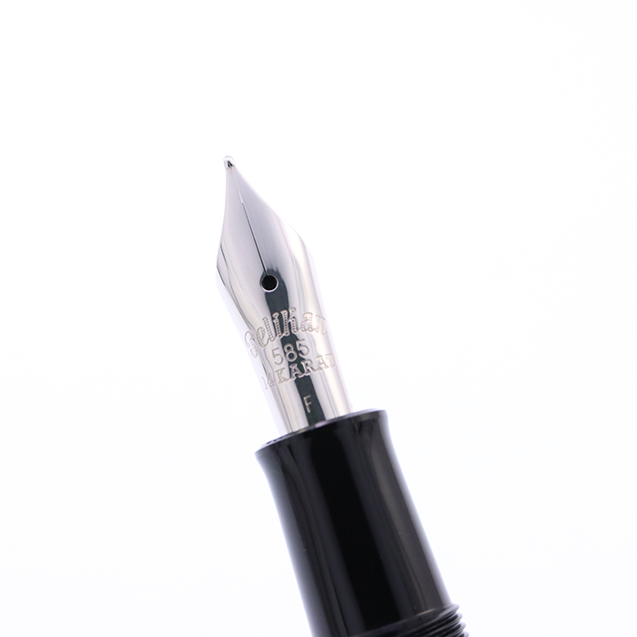 ペリカンM101N復刻版グレーブルーペン先EF14金ロジウムメッキドイツ製