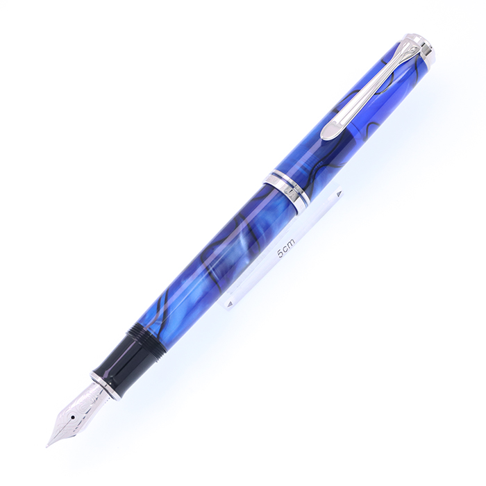 【Amami 新品文具】 Pelikan M805 ブルーデューン　万年筆／F Amami 新品文具】 Pelikan M805 ブルーデューン万年筆／F
