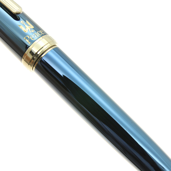 SAILOR PEACE Blue-Titanium 万年筆　字幅MF 詳細ページ | 万年筆 ボールペンなど高級筆記具の販売・買取