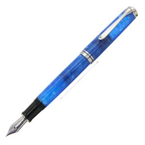 Pelikan ペリカン 万年筆 スーベレーン M805 ヴァイブラントブルー EF メイン