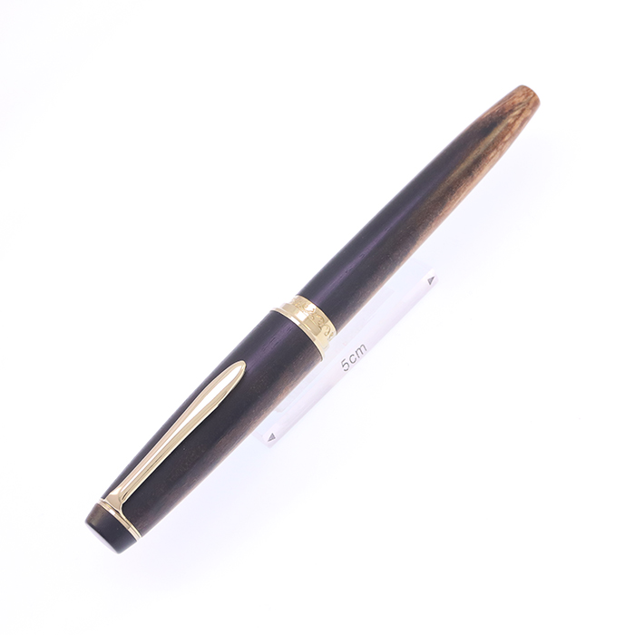 中古)SAILOR セーラー 万年筆 世界の銘木シリーズ 黒柿 スタンダード