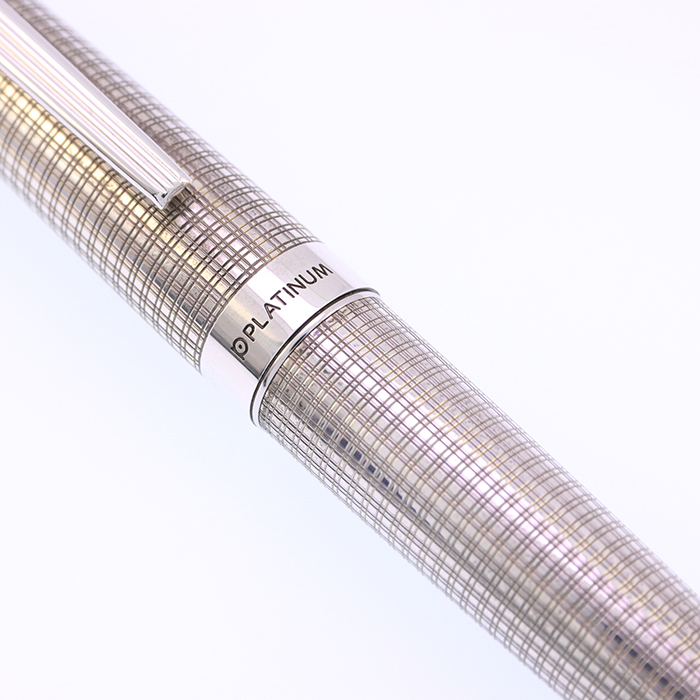 【中古美品】センチュリー 「ザ・プライム」シルバー仕様 SF 中古)PLATINUM プラチナ 万年筆 創業100周年記念 センチュリー ザ