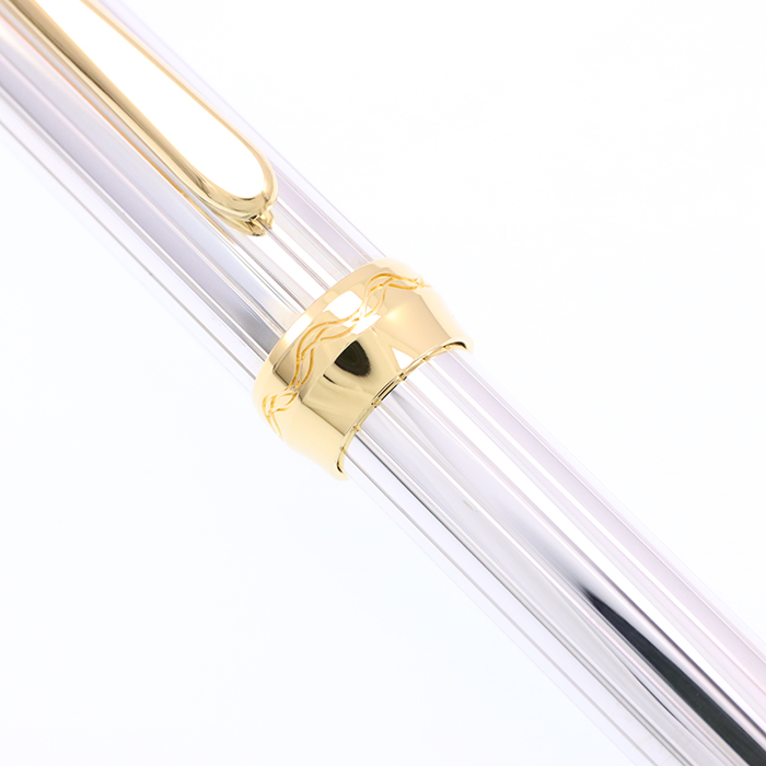 PLATINUM 万年筆 PTS-50000 M 18K 未使用 新品)PLATINUM プラチナ 万年筆 銀無垢 PTS-50000（商品ID