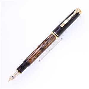 万年筆 スーベレーン M400 茶縞 EF
