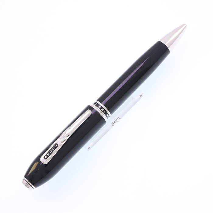 中古)CROSS クロス ボールペン ピアレス125 ブラックラッカー（商品ID
