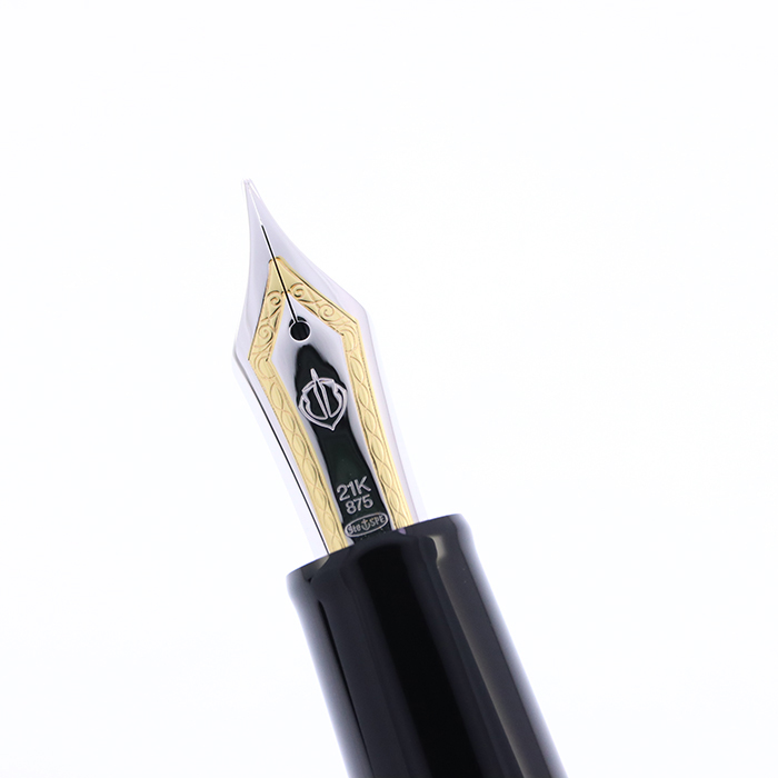 新品)SAILOR セーラー 万年筆 プロフェッショナルギア 銀 ブラック