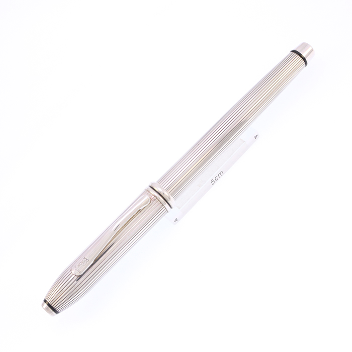 中古)CROSS クロス 万年筆 タウンゼント スターリングシルバー B（商品