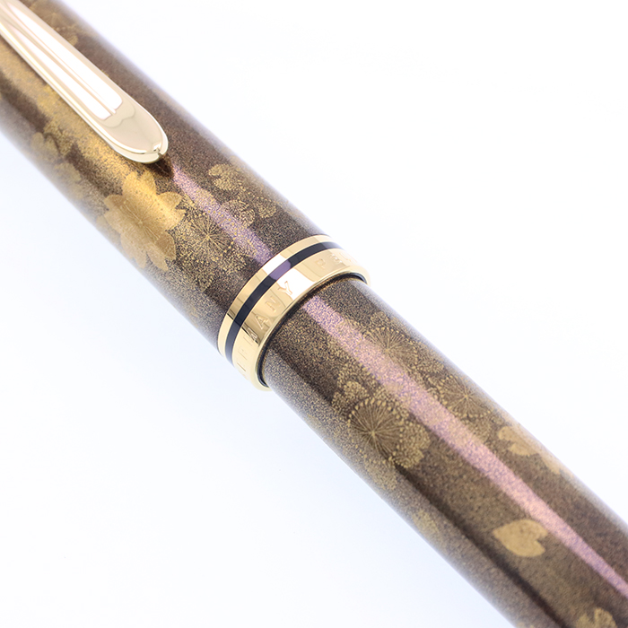 中古)Pelikan ペリカン 万年筆 リミテッドエディション M800 蒔絵 加賀