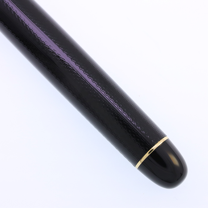 中古)PILOT パイロット 万年筆 2016年限定 カスタム74 ブラック 細字