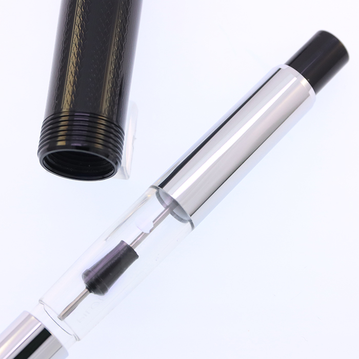中古)PILOT パイロット 万年筆 2016年限定 カスタム74 ブラック 細字