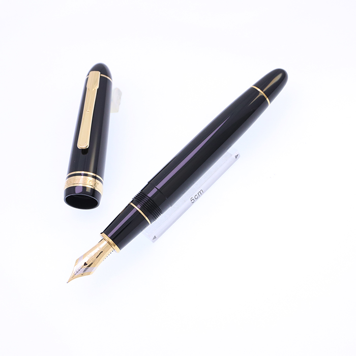 中古)PLATINUM プラチナ 万年筆 プレジデント #1 ブラック 中字