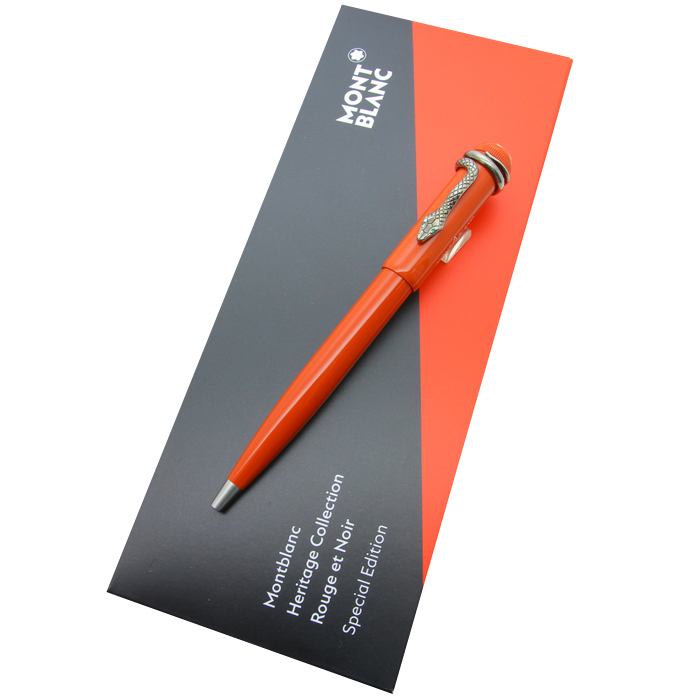 MONT BLANC 110周年記念モデルヘリデイジコレクションボールペン