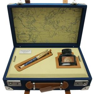 PARKER パーカー 万年筆 創業130周年記念 デュオフォールド クラフト･オブ･トラベリング M メイン