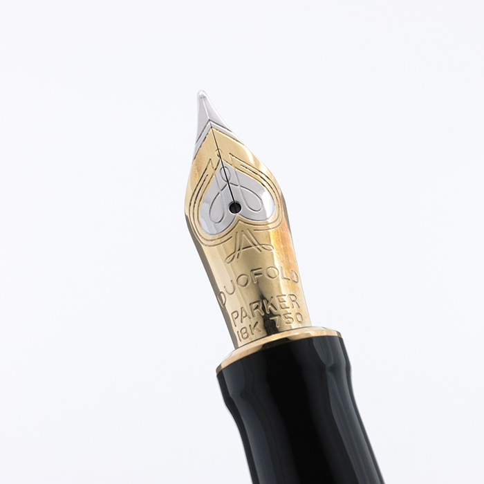 デュオフォールドパールブラック18k 750