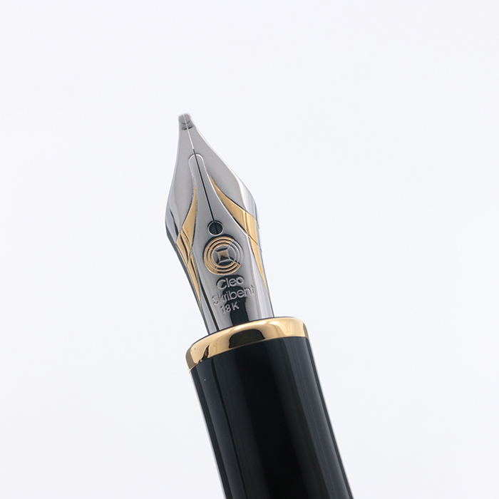 新品)Cleo Skribent クレオ スクリベント 万年筆 ゴールド ブラック