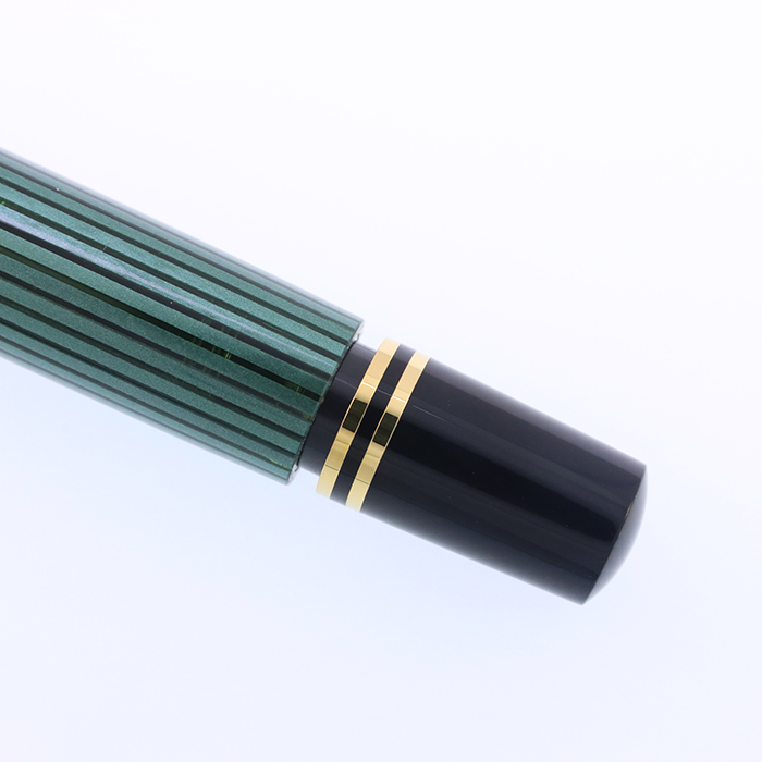 中古)Pelikan ペリカン 万年筆 スーベレーン M400 グリーンストライプ
