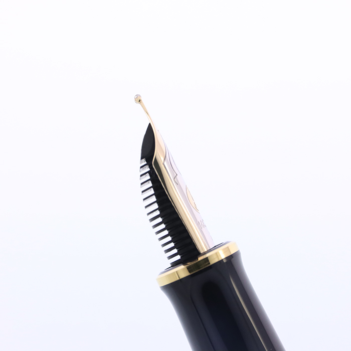 中古)Pelikan ペリカン 万年筆 スーベレーン M400 グリーンストライプ