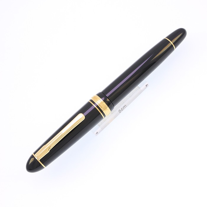 中古)PLATINUM プラチナ 万年筆 プレジデント #1 ブラック 太字（商品