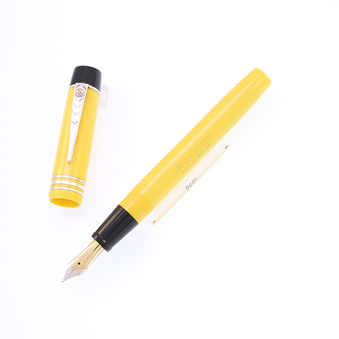 中古)ONOTO オノト 万年筆 マグナ クラシック イエロー 18C/M（商品ID