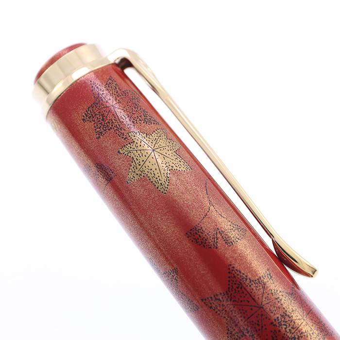 中古)Pelikan ペリカン 万年筆 リミテッドエディション M800 蒔絵 加賀