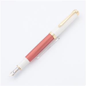 Pelikan ペリカン 万年筆 スーベレーン M600 レッドホワイト M メイン