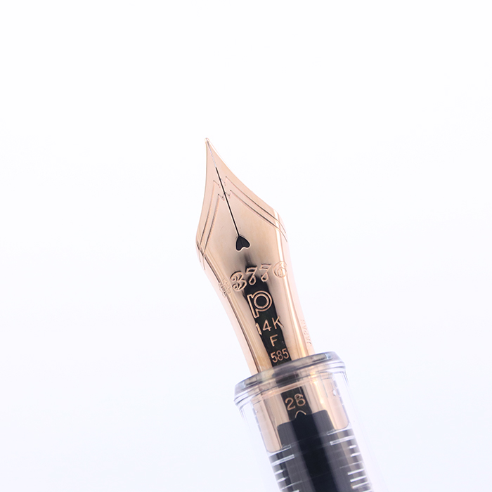 中古)PLATINUM プラチナ 万年筆 #3776 センチュリー NICE(ニース) ロゼ