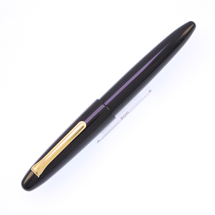 中古)SAILOR セーラー 万年筆 キングプロフィット エボナイト 長刀研ぎ