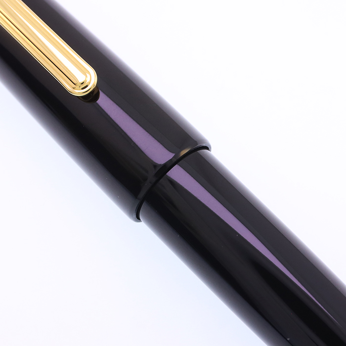 中古)SAILOR セーラー 万年筆 キングプロフィット エボナイト 長刀研ぎ