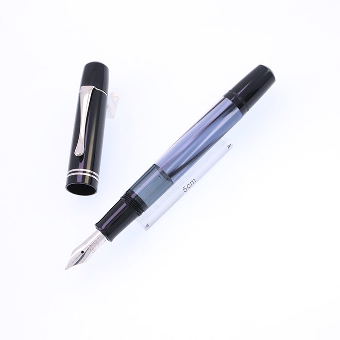 中古)Pelikan ペリカン 万年筆 M101N グレー/ブルー M（商品ID