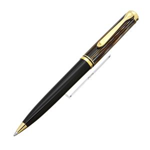 Pelikan ペリカン ボールペン スーベレーン K800 茶縞 メイン