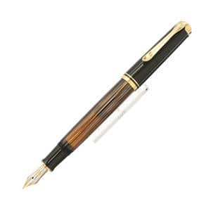 万年筆 スーベレーン M400 茶縞 EF