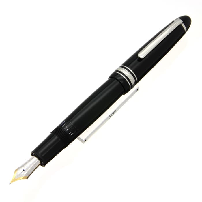 新品)MONTBLANC モンブラン 万年筆 マイスターシュテュック プラチナ