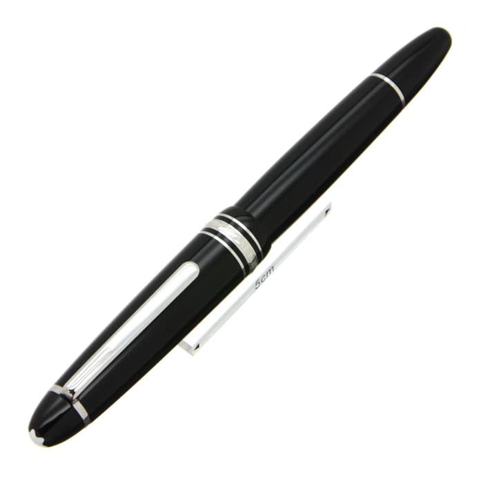 新品)MONTBLANC モンブラン 万年筆 マイスターシュテュック プラチナ
