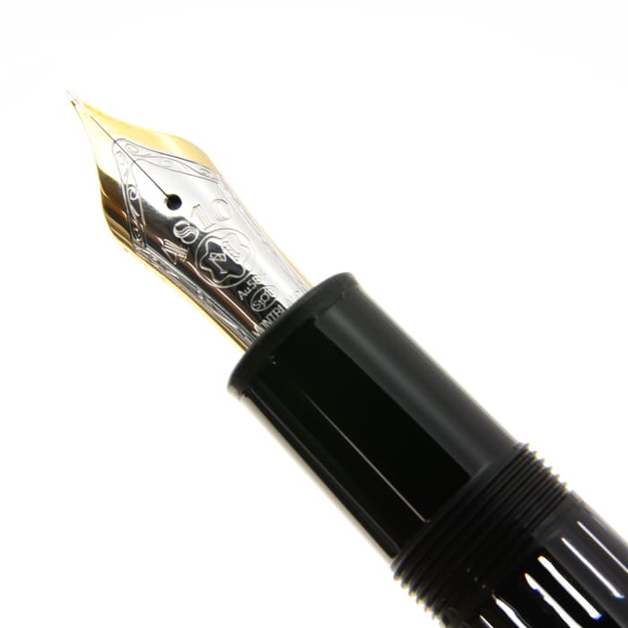 新品)MONTBLANC モンブラン 万年筆 マイスターシュテュック プラチナ