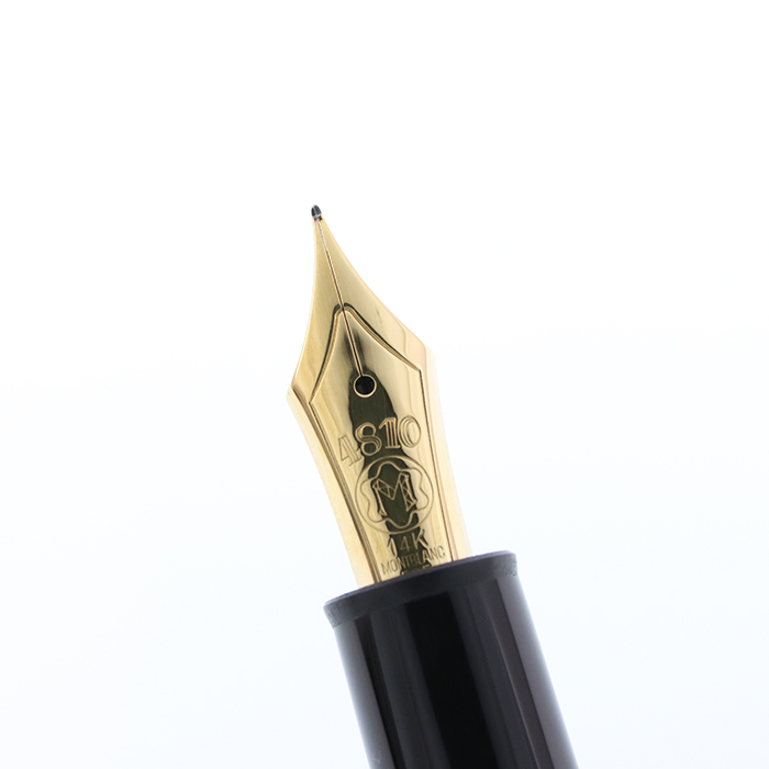 （中古品）MONT BLANC モンブラン 万年筆 146／全金 ペン先14K 中古)MONTBLANC モンブラン 万年筆 マイスターシュテュック #146 14K全