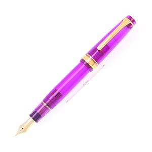 万年筆 ワンチャー限定 プロフェッショナルギア 金 ラベンダー 中細字