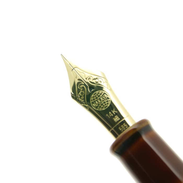 ★12月2日まで★中屋万年筆 鴾溜 予告 LINE先行販売】中屋万年筆 背鰭Ver.2 鴇溜/赤溜 | 筆記具専門店