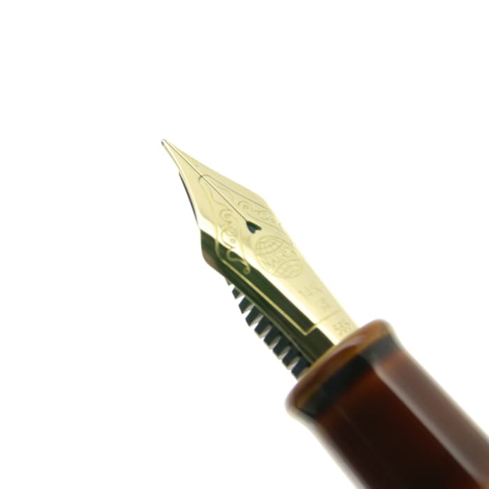 新品)NAKAYA 中屋万年筆 万年筆 シガー 十角ST 鴇溜 細字（商品ID