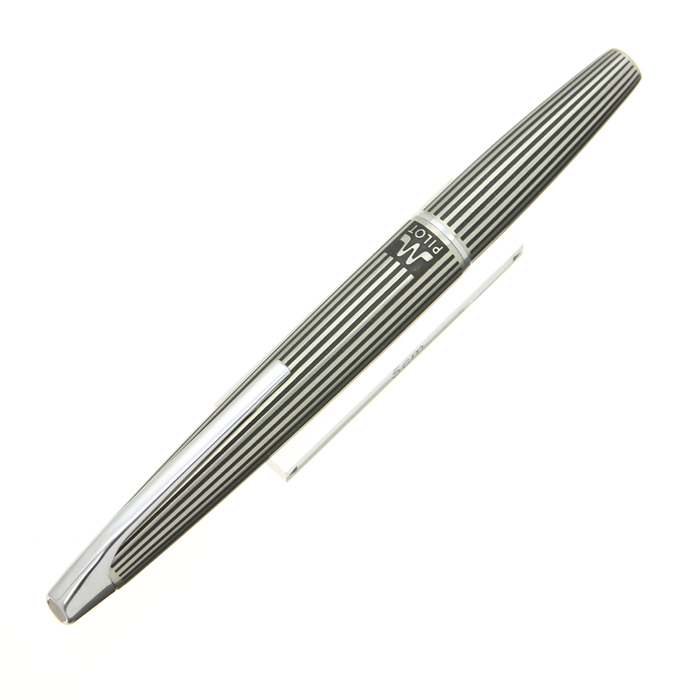 専用　美品　PILOT　パイロット　万年筆(Ｆ)　μ(ミュー)　ストライプ 詳細ページ | 万年筆 ボールペンなど高級筆記具の販売・買取