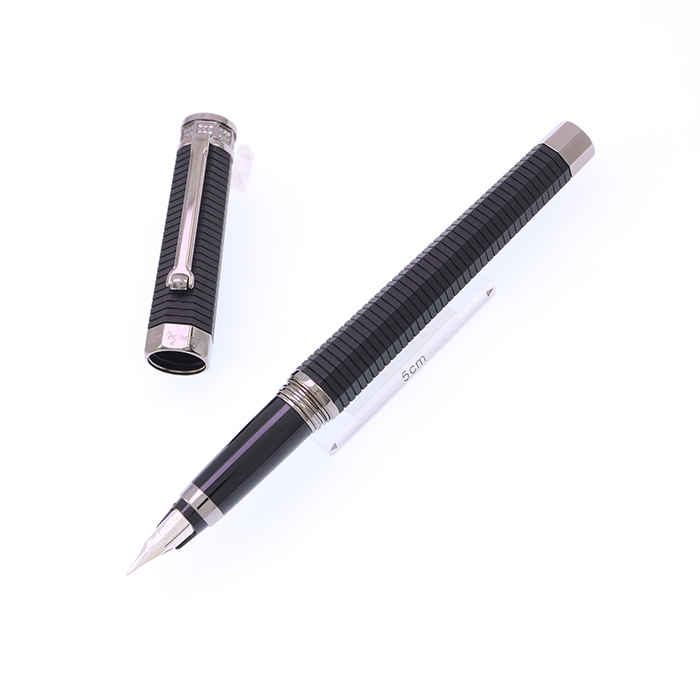 中古)Montegrappa モンテグラッパ 万年筆 ネロウーノ リネア