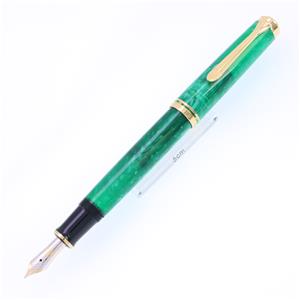 Pelikan ペリカン 万年筆 スーベレーン M600 ヴァイブラントグリーン EF メイン