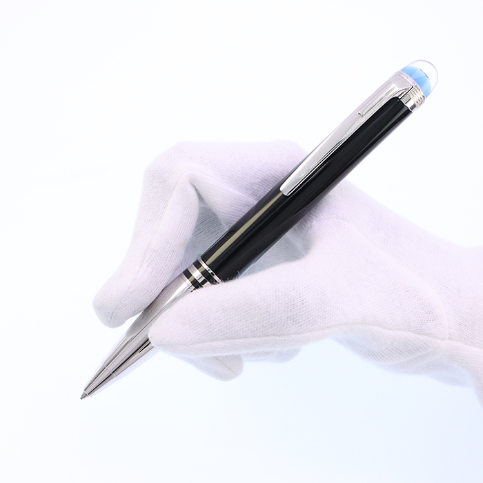 E179◆モンブラン　Mont Blanc　万年筆　ブラック　新品インク2本付き 詳細ページ | 万年筆 ボールペンなど高級筆記具の販売・買取
