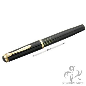 Pelikan ペリカン 万年筆 #400 黒縞 M メイン