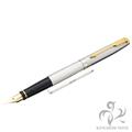 PARKER パーカー 万年筆 #75 シルバー ホワイト