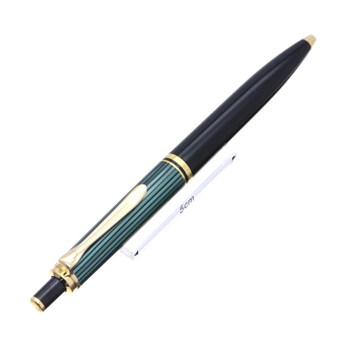 PELIKAN 400 万年筆 グリーンストライプ 新品)Pelikan ペリカン ボールペン スーベレーン K400 グリーン