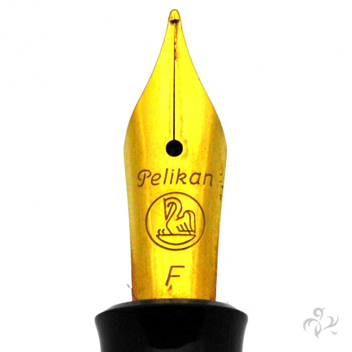 井*や様 PELIKAN ペリカン 万年筆 マーブル　グレー 中古)Pelikan ペリカン 万年筆 スーベレーン M605 マリーン