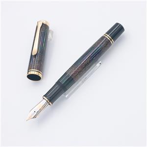 Pelikan ペリカン 万年筆 リミテッドエディション M1000 螺鈿 彩星 -Starlight- M メイン