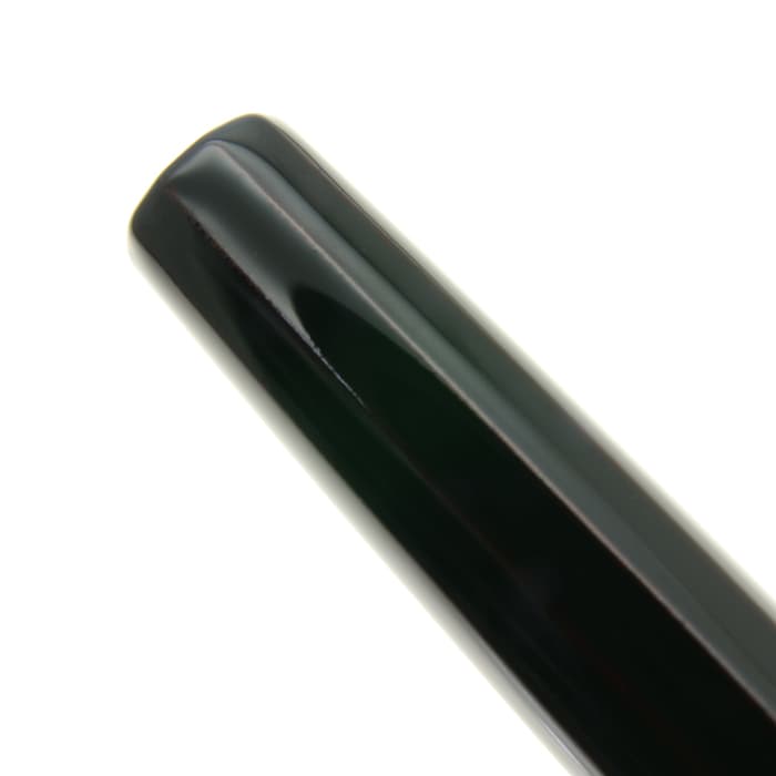 新品)NAKAYA 中屋万年筆 万年筆 シガー 十角ST 黒溜 中字（商品ID